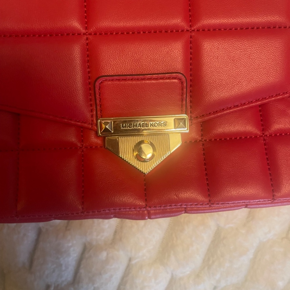 Michael Kors Crossbody Bag Convertible Shoulder Soho Bag with Dust Bag - Picture 10 of 16